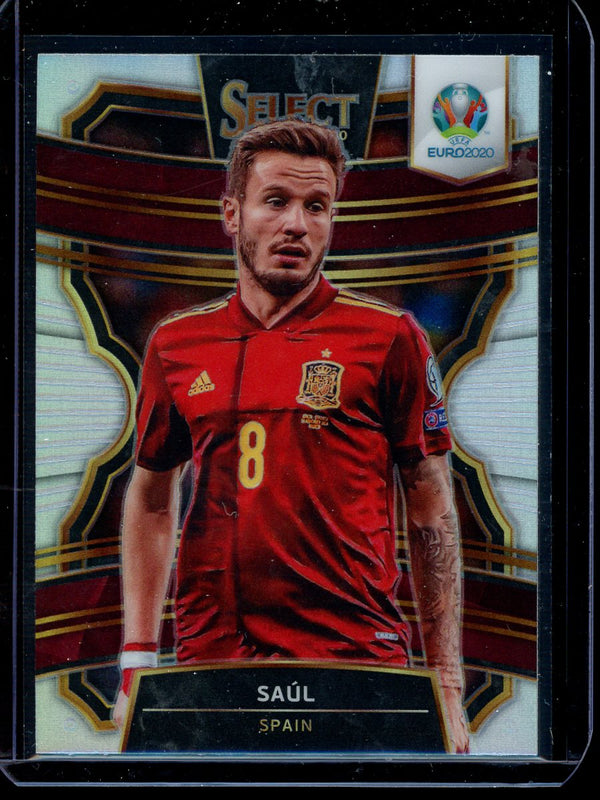 Saul 2020 Panini Select Euro Soccer Terrace Silver