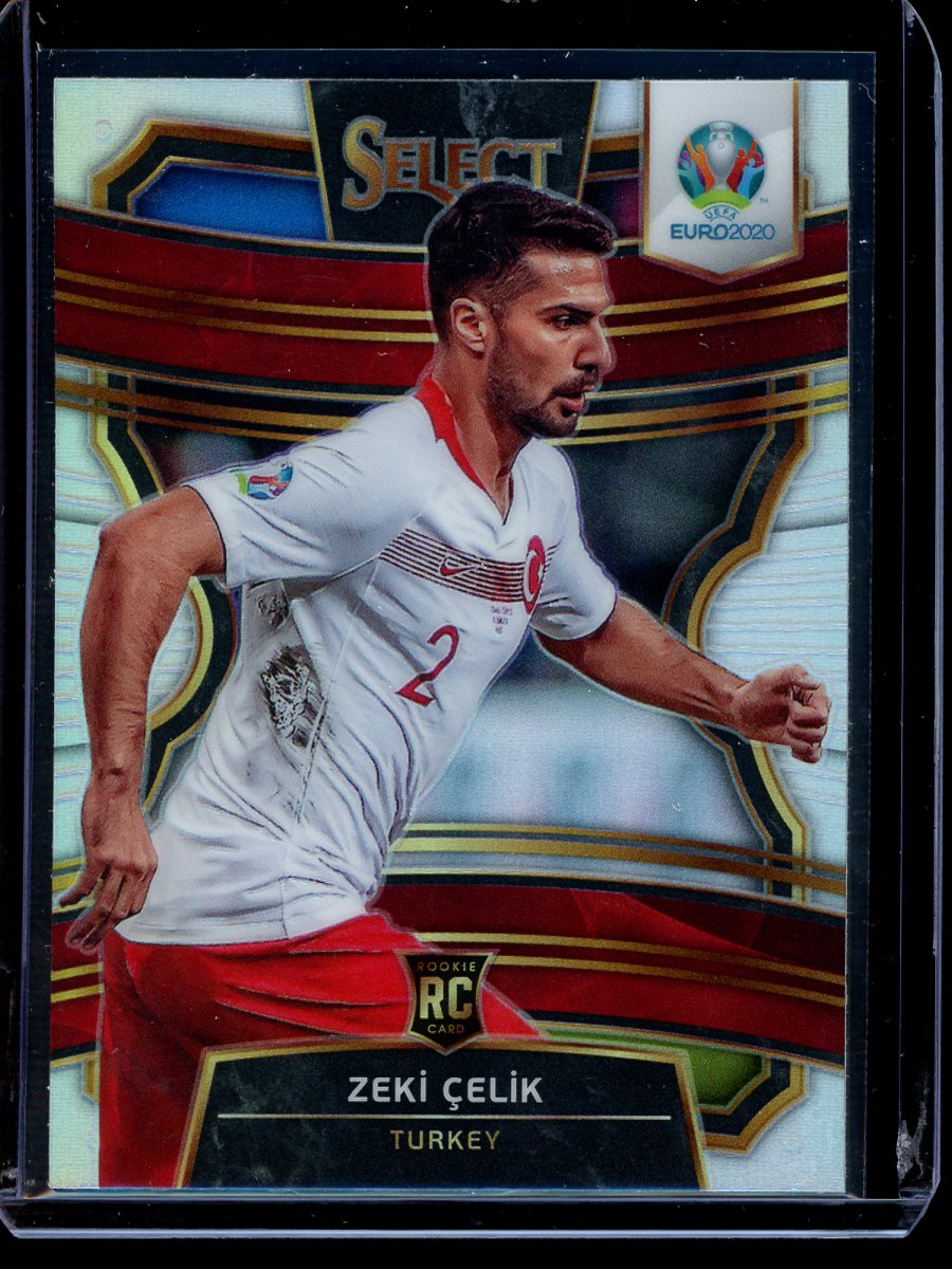 Zeki Celik 2020 Panini Select Euro Soccer Terrace Silver RC