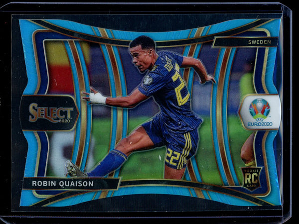 Robin Quaison 2020 Panini Select Euro Soccer Mezzanine Light Blue RC 130/175