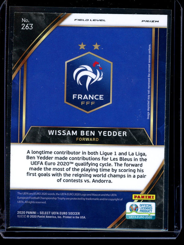 Wissam Ben Yedder 2020 Panini Select Euro Soccer Field Level Silver RC