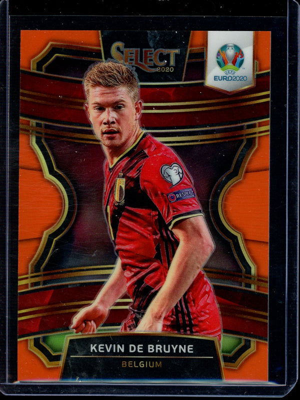 Kevin De Bruyne 2020 Panini Select Euro Soccer Terrace Orange 080/125