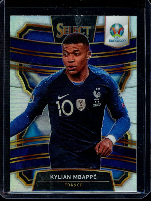 Kylian Mbappe 2020 Panini Select Euro Soccer Terrace Silver