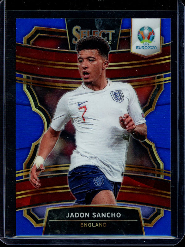 Jadon Sancho 2020 Panini Select Euro Soccer Terrace Blue 084/225