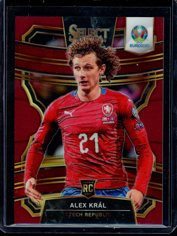 Alex Kral 2020 Panini Select Euro Soccer Terrace Maroon RC 034/165