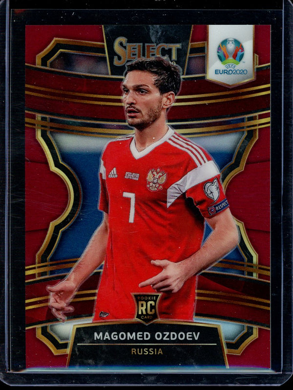 Magomed Ozdoev 2020 Panini Select Euro Soccer Terrace Maroon RC 085/165