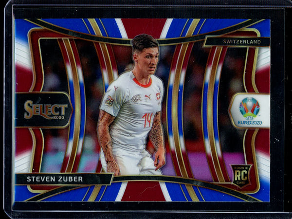 Steven Zuber 2020 Panini Select Euro Soccer Mezzanine Tri color RC