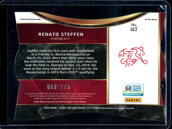 Renato Steffen 2020 Panini Select Euro Mezzanine Light Blue RC 089/175