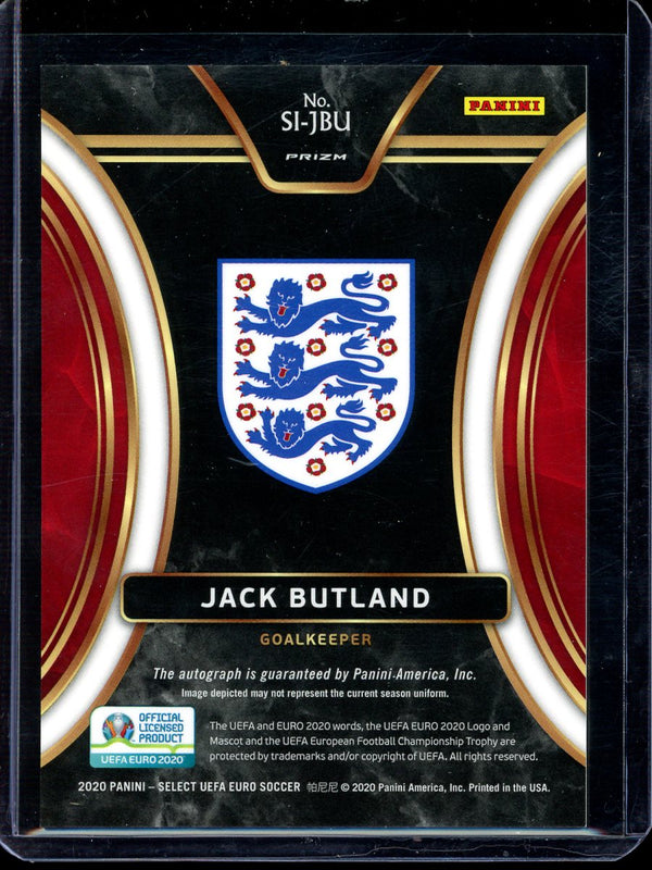 Jack Butland 2020 Panini Select Euro Soccer Signatures Silver