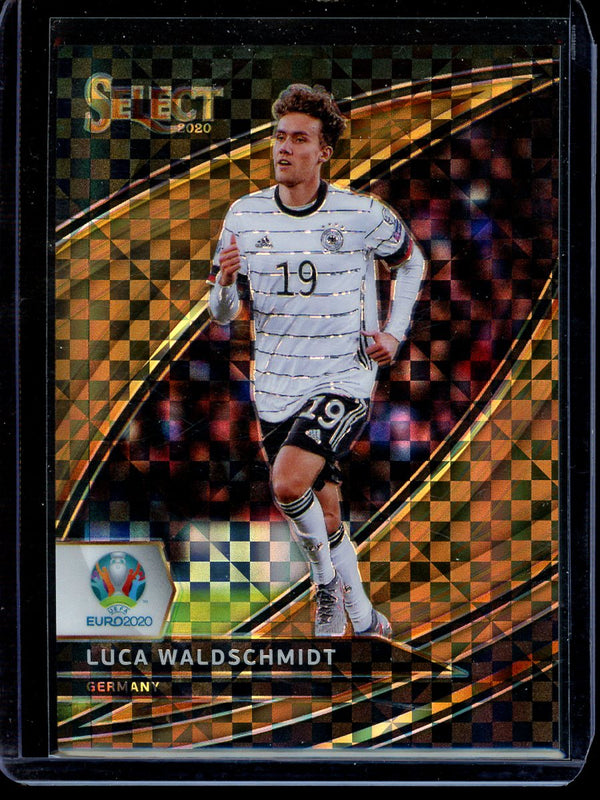 Luca Waldschmidt 2020 Panini Select Euro Soccer Field Level Copper 12/49