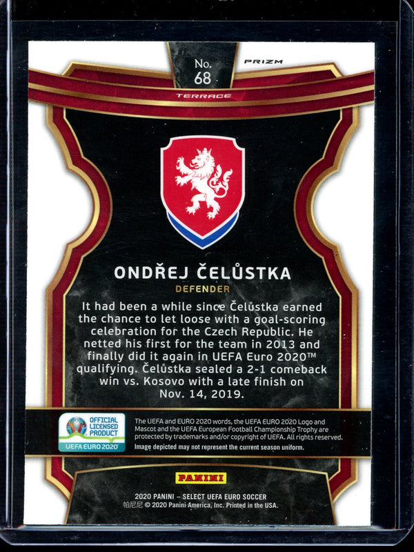 Ondrej Celustka 2020 Panini Select Euro Soccer Terrace Silver RC