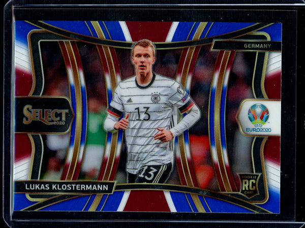 Lukas Klostermann 2020 Panini Select Euro Soccer Mezzanine Tri color RC