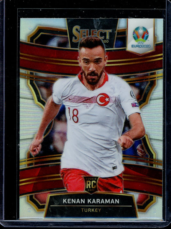 Kenan Karaman 2020 Panini Select Euro Soccer Terrace Silver RC