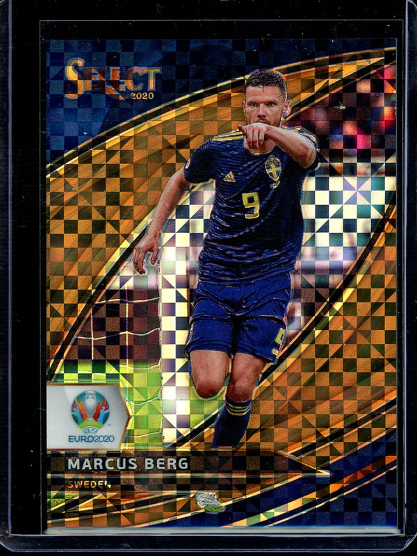 Marcus Berg 2020 Panini Select Euro Soccer Field Level Copper 28/49