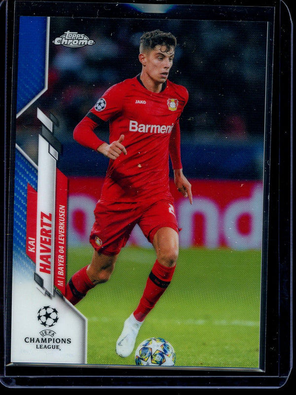 Kai Havertz 19-20 Topps  Chrome UEFA Champions League Blue carbon 084/150