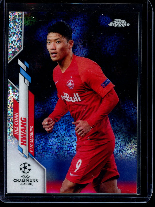 Hee Chan Hwang 19-20 Topps  Chrome UEFA Champions League Speckle Refractor