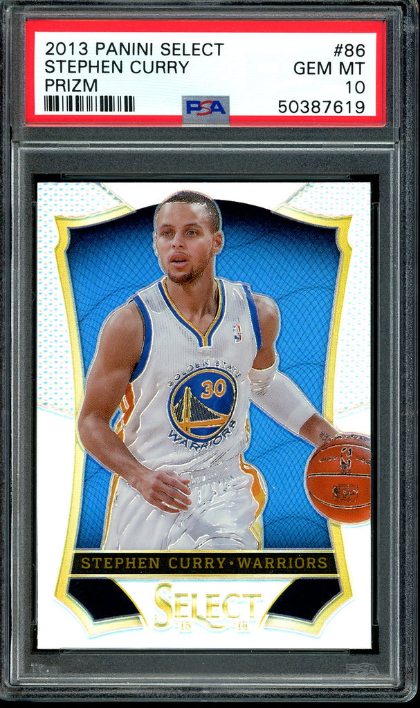 Stephen curry 2013-14 Panini Select Prizm PSA 10 - The Hobby