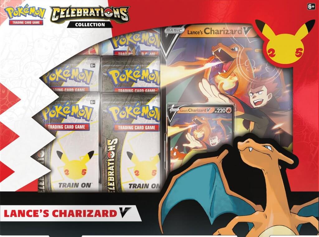 POKÉMON TCG Celebrations Collections - V Box Lance’s Charizard V