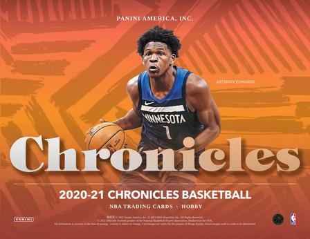 2020-21 Panini Chronicles Basketball Hobby Box