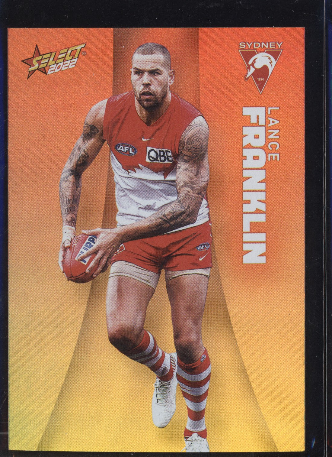 Lance Franklin 2022 Select Footy Stars Sunset