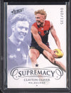 Clayton Oliver 2021 AFL Select Supremacy  Base Card - Silver 60/135