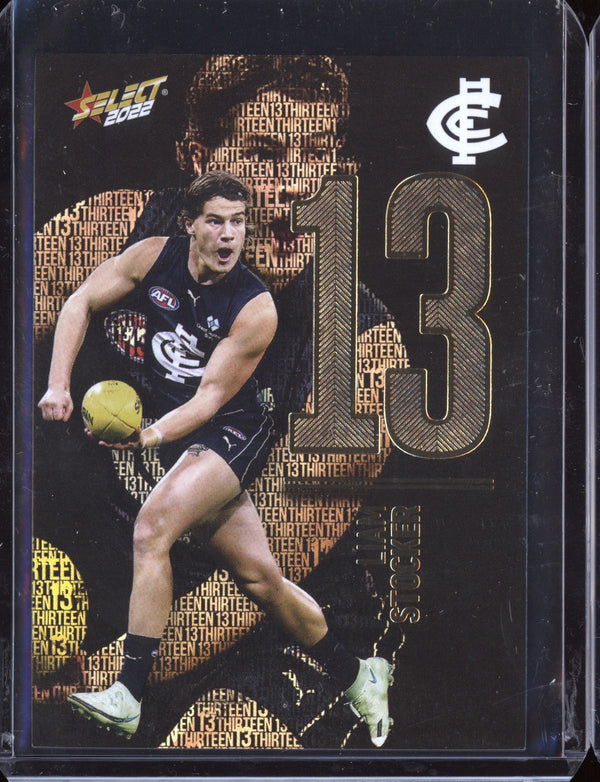 Liam Stocker 2022 Select Footy Stars Midnight Numbers 81/130