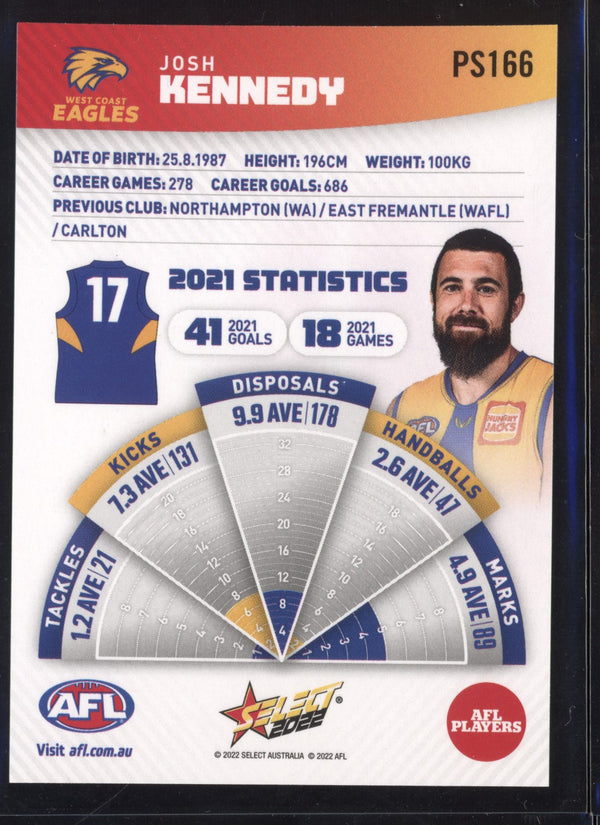 Josh Kennedy 2022 Select Footy Stars Sunset