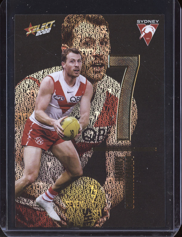 Harry Cunningham 2022 Select Footy Stars Midnight Numbers 129/130