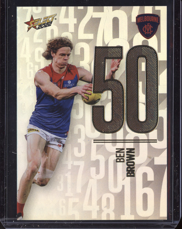 Ben Brown 2022 Select Footy Stars Daylight Numbers 39/190