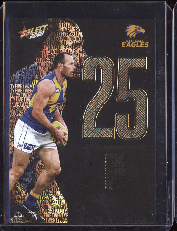 Shannon Hurn 2022 Select Footy Stars Midnight Numbers 11/130