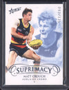 Matt Crouch 2021 AFL Select Supremacy  Base Card - Silver 93/135