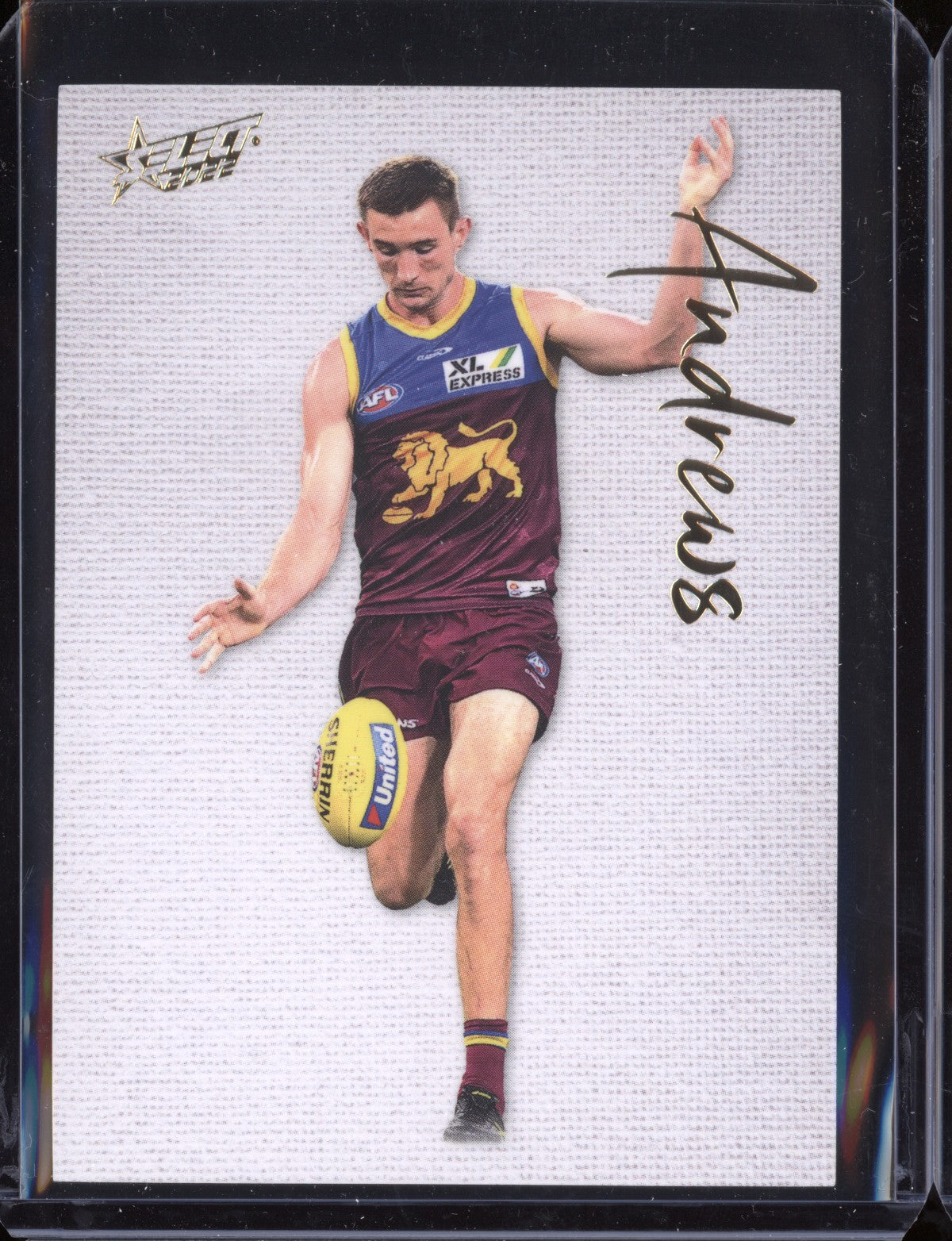 Harris Andrews 2022 Select Footy Stars Blank Canvas 41/250