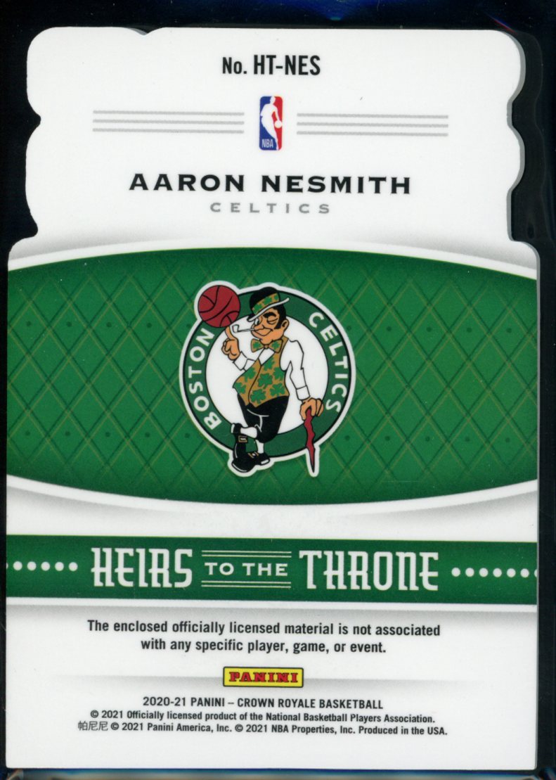 Aaron Nesmith 2020-21 Panini Crown Royale Heirs to The Throne RC