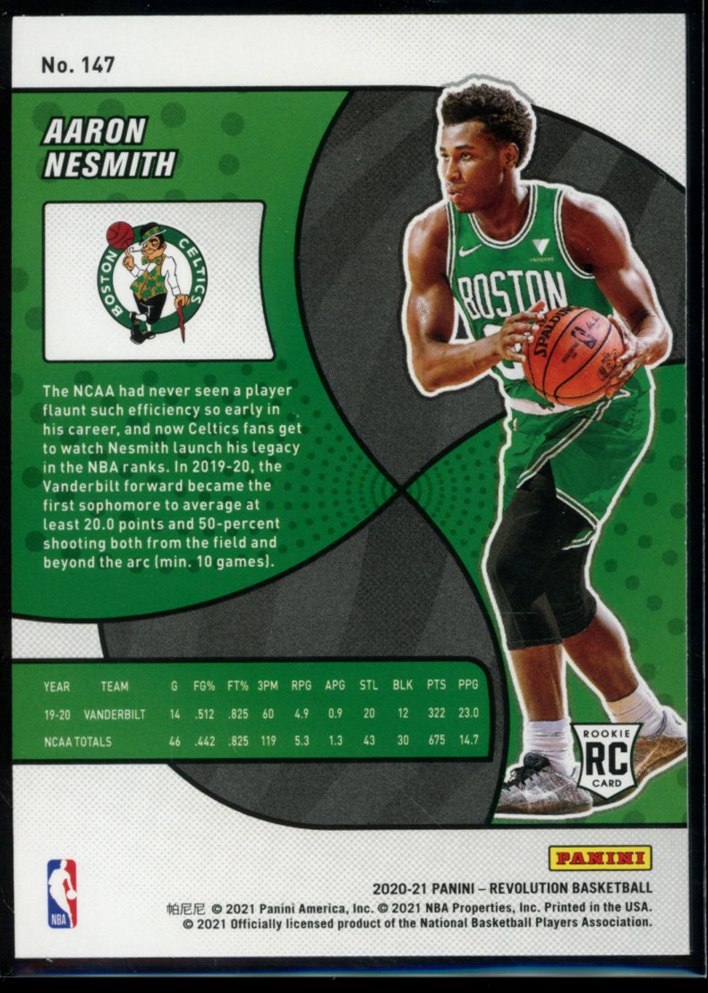 Aaron Nesmith 2020-21 Panini Revolution RC