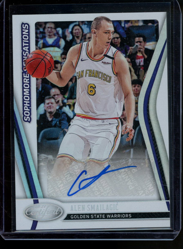 Alen Smailagic 2020-21 Panini Certified  Sophmore Signatures