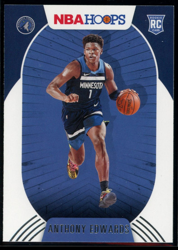 Anthony Edwards 2020-21 Panini Hoops RC