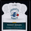 Muggsy Bogues 2020-21 Panini Crown Royale Blue Auto 63/75