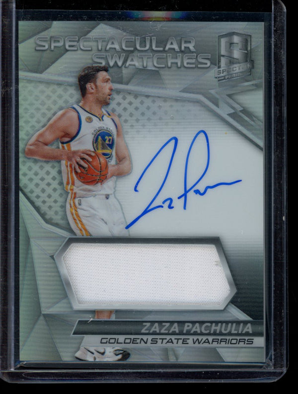 Zaza Pachulia 2016-17 Panini Spectra Spectacular Swatches Silver 131/149