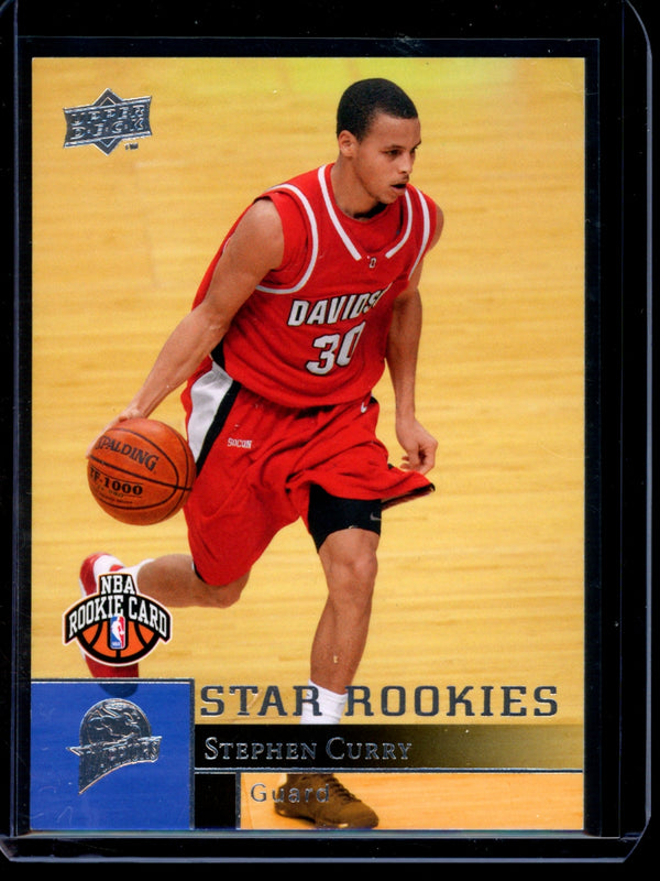 Stephen Curry 2009-10 Upper Deck Basketball Star Rookies RC