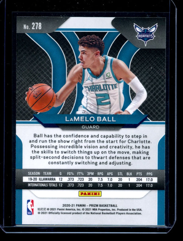 Lamelo Ball 2020-21 Panini Prizm RC