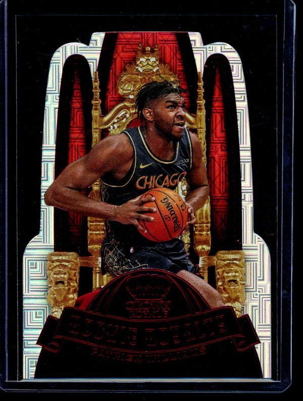 Patrick Williams 2020-21 Panini Crown Royale Rookie Royalty Red RC