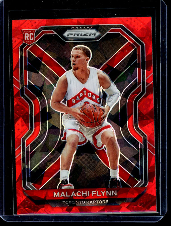 Malachi Flynn 2020-21 Panini Prizm Red Cracked Ice RC