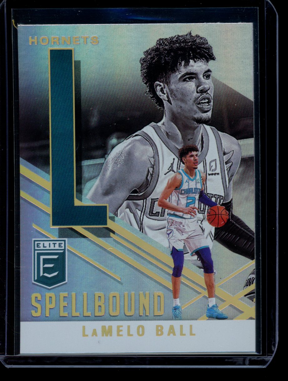 Lamelo Ball 2020-21 Panini Elite Spellbound "L" RC