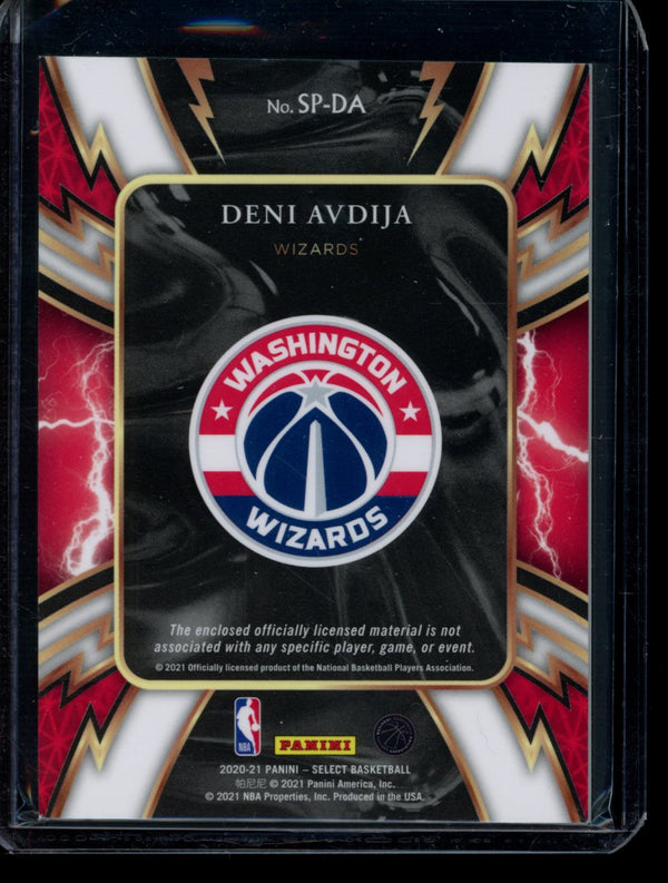 Deni Avdija 2020-21 Panini Select Sparks Material RC