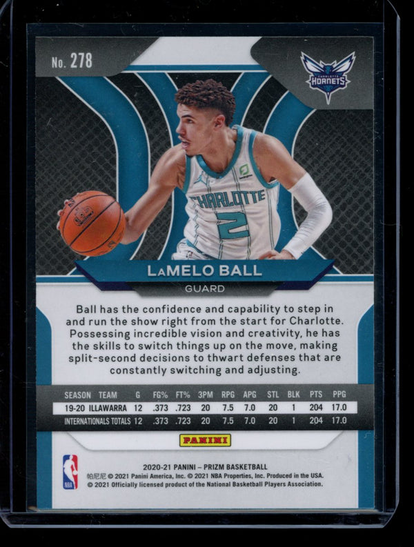 Lamelo Ball 2020-21 Panini Prizm RC