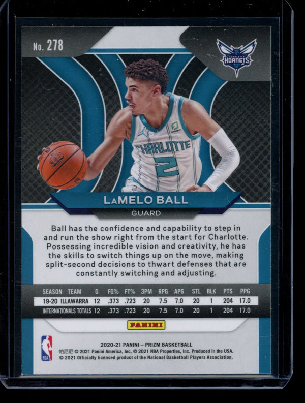 Lamelo Ball 2020-21 Panini Prizm RC