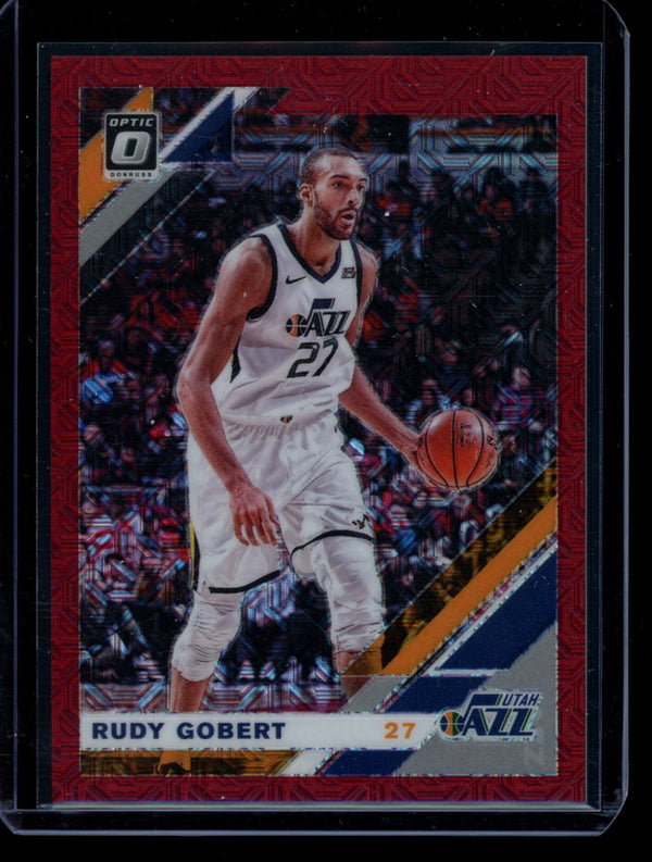 Rudy Gobert 2019-20 Panini Optic Red Choice 14/88