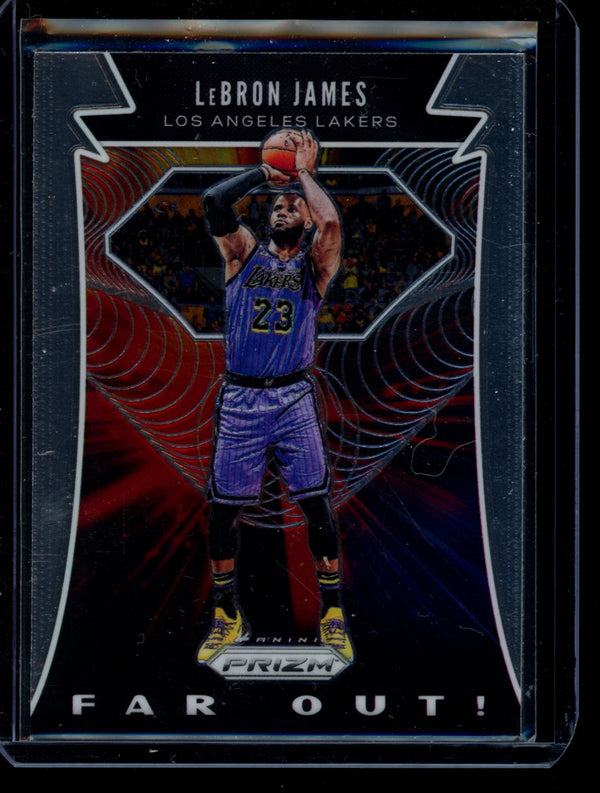 Lebron James 2019-20 Panini Prizm Far Out