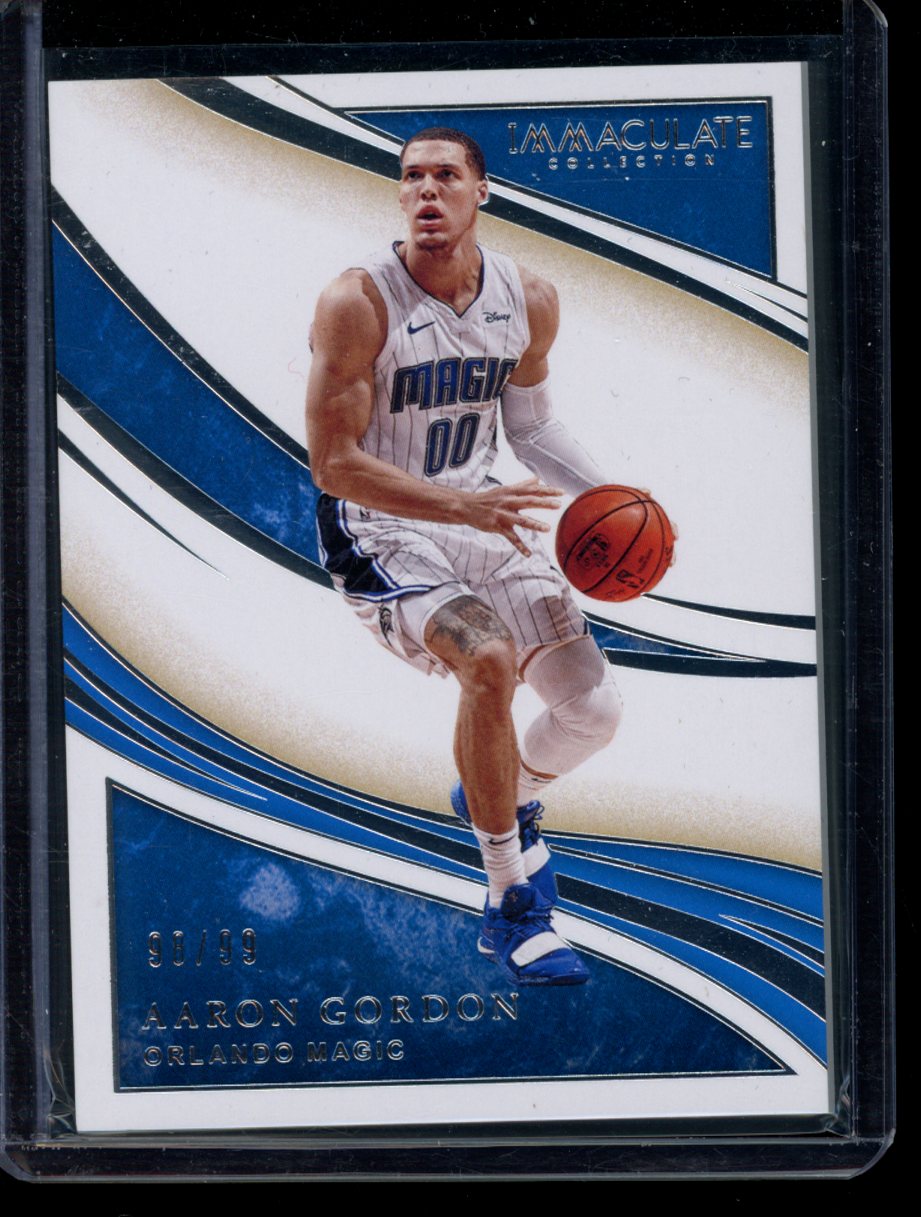 Aaron Gordon 2019-20 Panini Immaculate 98/99