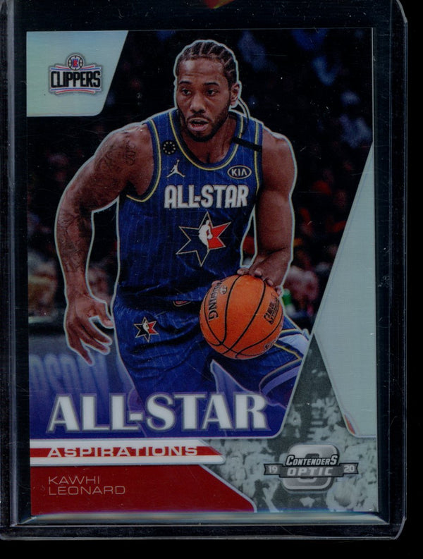 Kawhi Leonard 2019-20 Panini Contenders Optic All Star Aspirations Holo