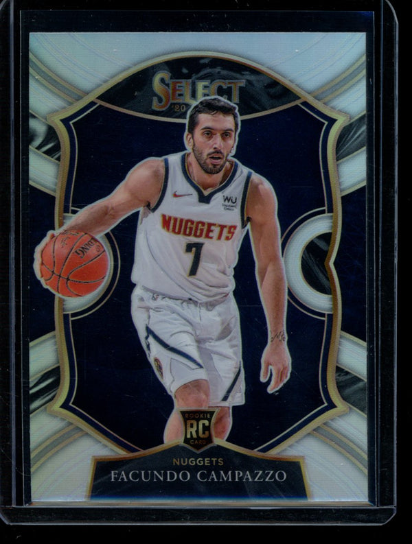 Facundo Campazzo 2020-21 Panini Select Concourse Silver RC